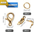 450pcs Jewelry Making Accessories Set Includes 200pcs Open Jump Ring Connectors 200pcs Bead Tips Knot Covers and 50pcs Lobster Claw Clasps for Bra...
