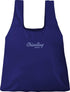ChicoBag Original Compact Reusable Grocery Bag w/Attached Pouch and Carabiner Clip | Eco-Conscious Packable Tote | Variety 4pk - Mazarine, Aqua, O...