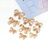 20 Pcs Alloy Bow Shaped Buttons for DIY Crafting Project and Sewing Clothing Coat Cloak Sweater Shirts, 2 Sizes...