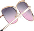 FEISEDY Womens Cute Sunglasses Oversized Butterfly X Shape Design Cateye Lady Sunglasses B2738...