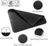 Silicone Dish Drying Mat for Multiple Usage,Easy clean,Eco-friendly,Heat-resistant Silicone Mat for Kitchen Counter or Sink,Refrigerator or drawer...