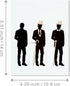 Father's Day Male Occupation Silhouette Metal Cutting Dies for Card Making, Paper Embossing Die Cuts Kit Templates, Storage Pockets Supplies, Phot...