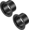 6 Inch Duct Connector, HG Power 150mm Plastic Straight Pipe Flange for 6" Ducting Pipes Hoses Heating Cooling HVAC Ventilation Use, Black...