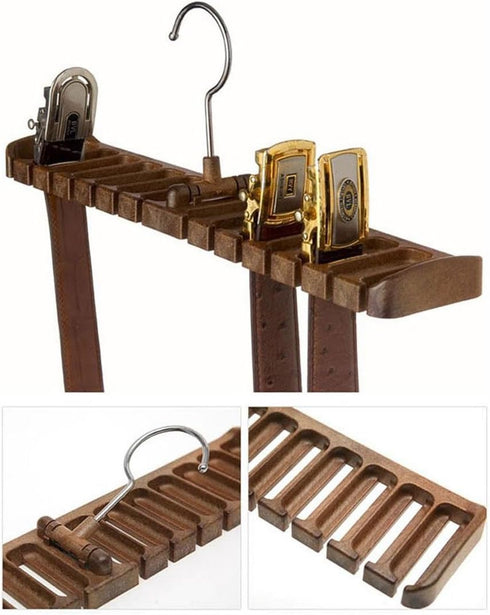 GARASANI Belt Rack, Organizer, Hanger, Holder, Holds securely up to 14 Belts...