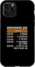 iPhone 11 Pro Funny Home Remodeler Hourly Rate For A House Renovation Crew Case...
