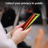 LYWHL 2 Pack for Samsung Galaxy S23 Ultra Privacy Screen Protector, Gradient Colorful Anti-Blue Light Anti-Spy Full Adhesive Flexible Film, Compat...