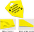 JXGZSO 1 Piece Nervous Anxious Dog Bandana Ask to Pet Dog Bandana Nervous Dog Gear (a Little Scared D)...