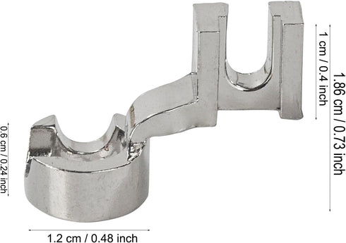 2 Pieces Low Shank Ruler Foot Free Motion Darning Foot for Frame Free Motion Quilting Embroidery Fits Most Low Shank Singer, Brother, New Home, Ja...