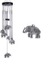 Outdoor Elephant Wind Chimes Indoor Decor - Pure Hand-Made Mobile Romantic Windcatcher 28" Elephant Wind Chime for Home, Xmas, Gift for Mom, Balco...