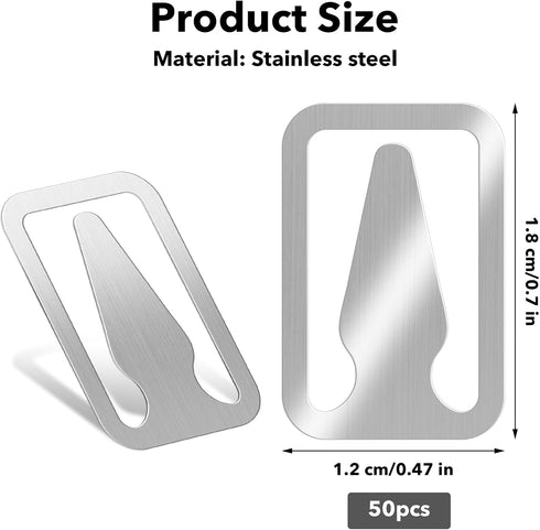 Book Line Markers, Stainless Steel Bookmarkers Book Page Markers for Book Lovers Mini Metal Bookmarks Gold Silver Mixed Book Marker Clip for Readi...