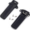 KBH-10 Belt Clip Compatible with Kenwood Walkie Talkies NX240 NX340 TK-270G TK-272G TK-2200 TK-3200 TK-3300 TK-280 TK-380 TK-290 TK-390 TK-260G TK...