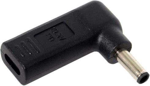 cablecc USB 3.1 Type C USB-C to DC 4.5x3.0mm Adapter PD Emulator Trigger 90 Degree Angled...