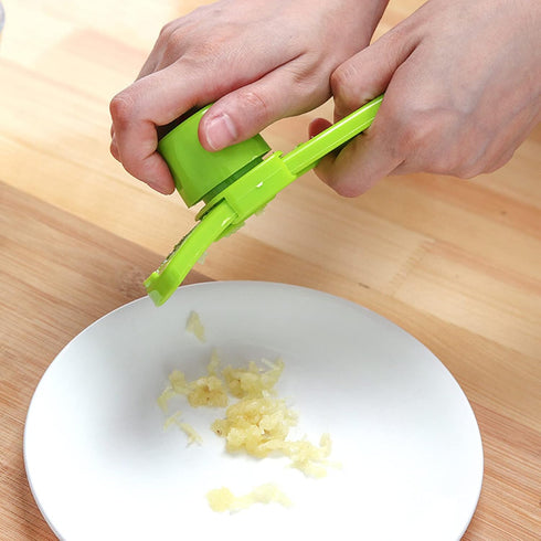 Zittop Multifunction Stainless Steel Pressing Garlic Slicer ?Cutter Shredder Kitchen To Garlic Slicer...