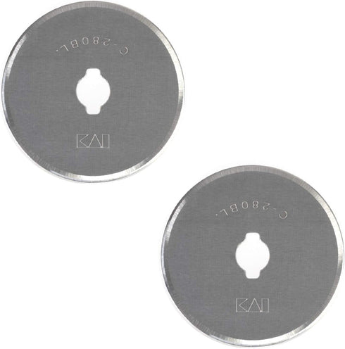 Omnigrid 28mm Refills, 2, Tungsten-Carbon Steel Rotary Blades, 28 mm, 2-Pack, Silver, 2 Count, (2046)...