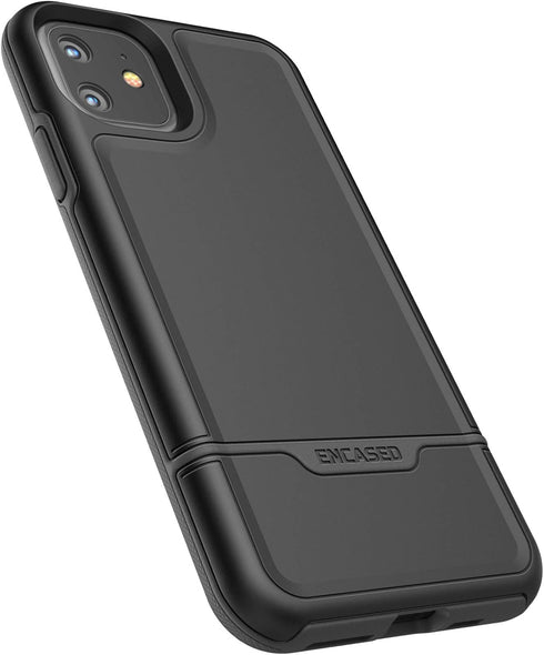 ENCASED Rebel Armor for iPhone 11 Case - Ultra Protective Heavy Duty Rugged Cover (Black)...