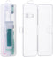 Toothbrush Case 2 Packs, Transparent Toothbrush Travel Case, Plastic Toothbrush Holder Travel Size, 7.87 x 2.36x 1.18 inches Portable Toothbrush C...