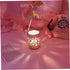 Rotating Candlestick Holder Christmas Carousel Spinning Deer Tea Light Holder Table Decoration (Gold)...