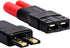 Hobbypark RC Battery Adapter Connector for Traxxas TRX to HXT 4mm Banana Plugs Compatible with Redcat Batteries...