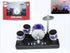 PowerTRC Finger Drum Set, Mini Electric Small Desktop Fun Novelty Accessories Instrument Game Party Favor with Lights & Sounds for Kids Adults...