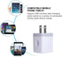 FiveBox Charger Block, USB Wall Charger, 3Pack Dual Port 2.1Amp Fast Charger Brick Base Adapter Charging Cube Plug Box for iPhone 16e 16 Pro Max 1...