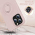 Compatible with iPhone 13 Pro Case with Ring Kickstand Soft Microfiber Lining | Anti-Scratch Thickening Silicone Rubber Drop Full-Body Protection ...