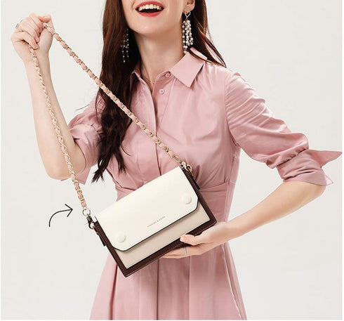 UnnFiko 43" DIY Bag Purse Chain Strap Replacement Crossbody Bag Straps Purse Accessories Straps Handmade Shoulder Bag Charms for Handbag Bags (Pin...