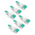 20PCS Wire Splice Connector Lever Wire Connectors Nuts 1 in 2 out Compact Wire Conductor Connector 41A 450V Electrical Connectors for 10-20AWG Wir...