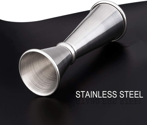 3PCS Double Jigger & Cocktail Jiggers Stainless Steel 1 OZ X 2 OZ Alcohol Measuring Tools...