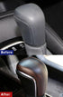 ERIDANUS Auto Accessories Fit for Toyota Camry 2023 2022 2021 2020 2019 2018nterior Gear Lever Shift Knob Frame Trim (Peach Wood Style) ABS 1 PCS...