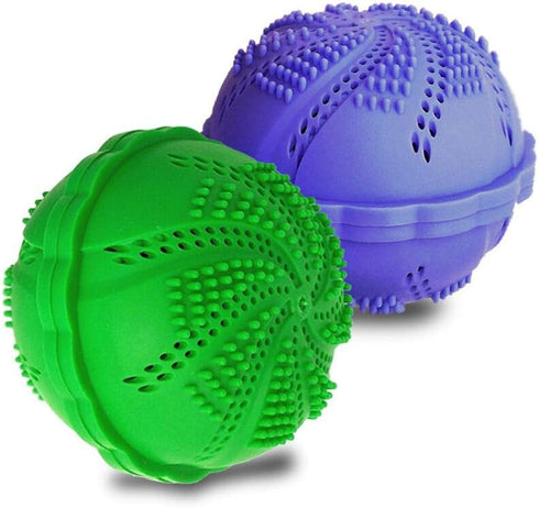 Laundry Balls Wash Balls, pure natural alternative detergent,Set of 2...