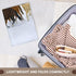 3D Rose USA-Wyoming-Shell-Horses Running in Snow-Us51 Teg0015-Terry Eggers Towel, 15" x 22"...