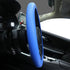 Steering Wheel Cover Sport Design Honeycomb Hexagonal Pattern Universal fit Anti Slip Soft Silicone (Blue)...