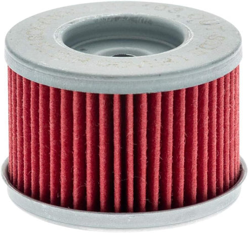 Hiflofiltro HF103 Premium Oil Filter, black...