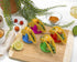 Talisman Designs Sombrero Taco Holders - Set of 4, Hold & Fill Small or Large Tacos | Crunch & Soft...
