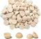 100 PCS 25mm Split Wood Balls, Small Natural Unfinished Half Round Wooden Beads for Kids Craft...
