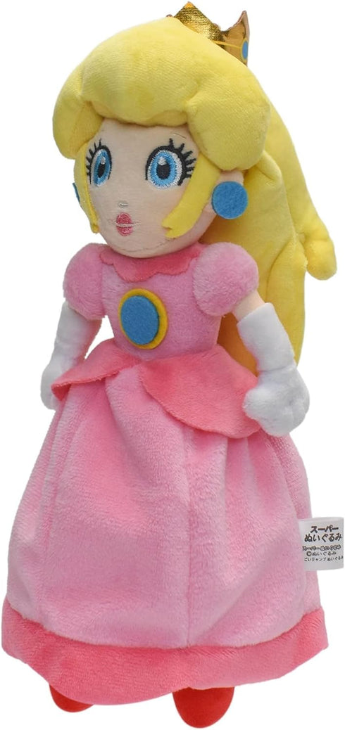 Princess Peach Plush Toy Princess Peach Doll Collection Mario Plush Stuffed Animals Toys 11 Inch (pink Sweet Gift for Mario Fans...