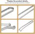 BBQ Sausage Cooking Rotating Tongs, Tongs for Grilling, Tongs for Cooking, Flip Bacon Steak Meat Sausage Vegetables BBQ Tongs, Cooking Tongs Stain...