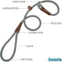 3FT Slip Lead Dog Training Leash, No Pull Dog Leash for Medium Large Dogs, 1/2 Inch Durability Nylon Rope Slip Leash...