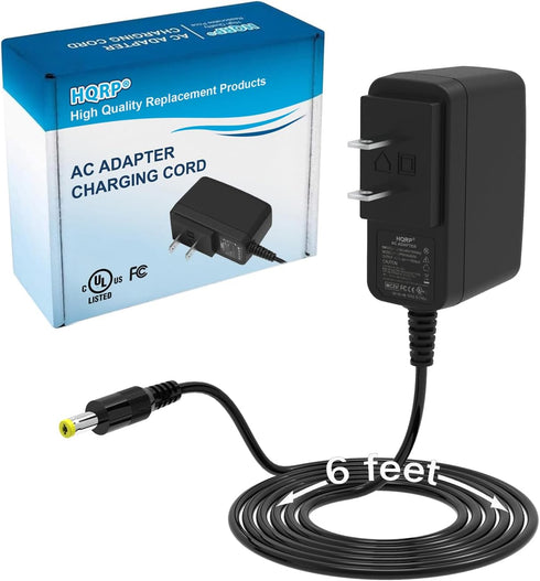 HQRP 6V AC Adapter Compatible with Sony AC-6013 RDP-M5IP RDP-M7iP Portable Speaker Dock Power Supply Cord Adaptor 1-489-625-11 RDPM5iPBLK RDPM5IPS...