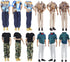 E-TING 3 Sets Leather Jacket Casual Wear T-Shirt Pants Pack Summer Shorts with 3 Pairs of Shoes for 12-inch Boy Doll?Random Pick?...