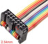 uxcell IDC Rainbow Wire Flat Ribbon Cable 14P D-type FC/FC Connector 2.54mm Pitch 1m/39.3inch Length...