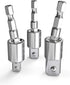 Tool Gift for Man, 3-Piece Power Drill Sockets Adapter Sets, 360°Rotatable Hex Shank Impact Driver Socket Adapter, Socket to Drill Adapter 1/4" 3/...
