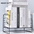 Multipurpose Desk Organizer Shelf - Space-Saving Mesh Desktop Rack, Stackable Supplies Storage for Office Accessories, Letter & Paper Tray Organiz...