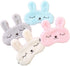 4 Pack Cute Animal Rabbit Sleeping Eye Mask Soft Plush Blindfold Sleep Masks Eye Cover for Kids Girls Women Home Sleeping Traveling...