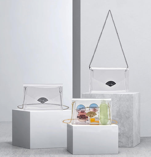 Clear Bag Stadium Approved,Clear Purses for Women Stadium Clear Crossbody Bag Cute for Sport Event Concert...