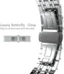Band Replacement for Apple watch 41mm Series 7 8 9 40mm Series 6 5 4 SE 38mm Sereis 3 iWatch iPhone Watch Band Stainless Steel Metal 2 Tones for W...