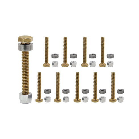 Pro-Parts 10PK 1501216MA Auger Shear Pins and Nut Bolt Kit for AYP Sears Craftsman Murray Snow Throwers Replaces 722130 88951MA 580239MA 90003943 ...