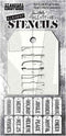 Tim Holtz Element Stencils 12/Pkg-Christmas...