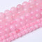 36PCS 10MM Beads Natural Amethyst Stone Pink Crystal Quartz Gemstones for Jewelry Making DIY 15Inches...