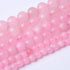 36PCS 10MM Beads Natural Amethyst Stone Pink Crystal Quartz Gemstones for Jewelry Making DIY 15Inches...